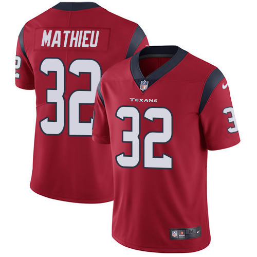 Nike Texans #32 Tyrann Mathieu Red Alternate Men's Stitched NFL Vapor Untouchable Limited Jersey